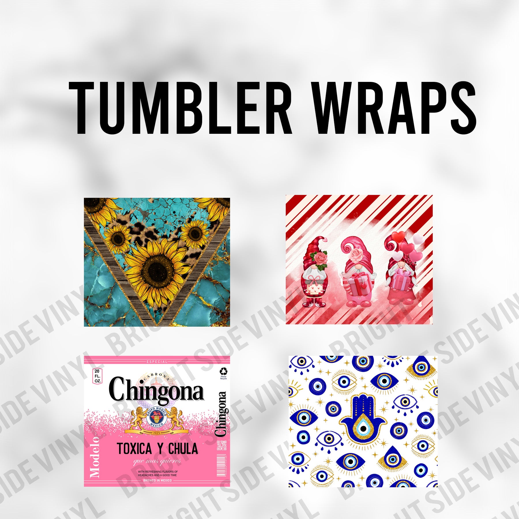 Tumbler Wraps – Bright Side Vinyl