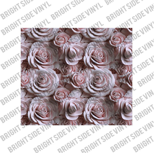 3D Flowers 3 Tumbler Wrap