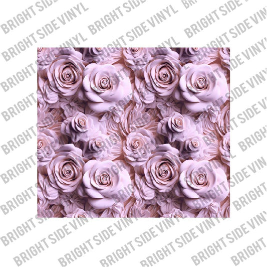 3D Flowers 5 Tumbler Wrap