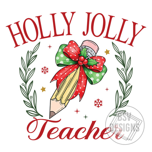 Holly Jolly Teacher