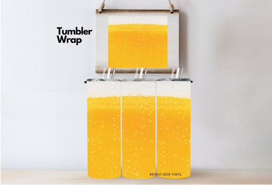 Beer Tumbler Wrap