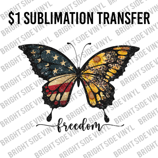 Butterfly Patriotic Live Sale