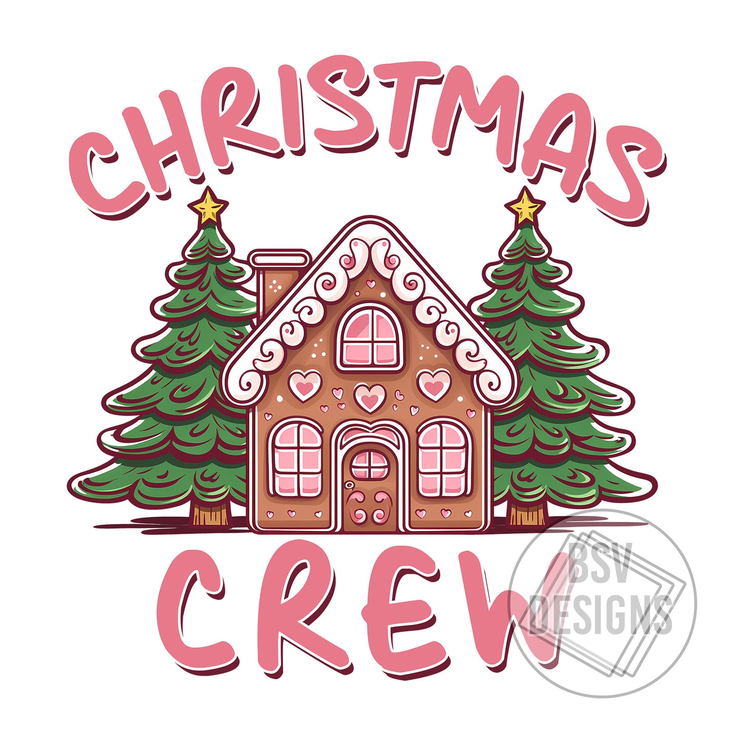 Christmas Crew Gingerbread