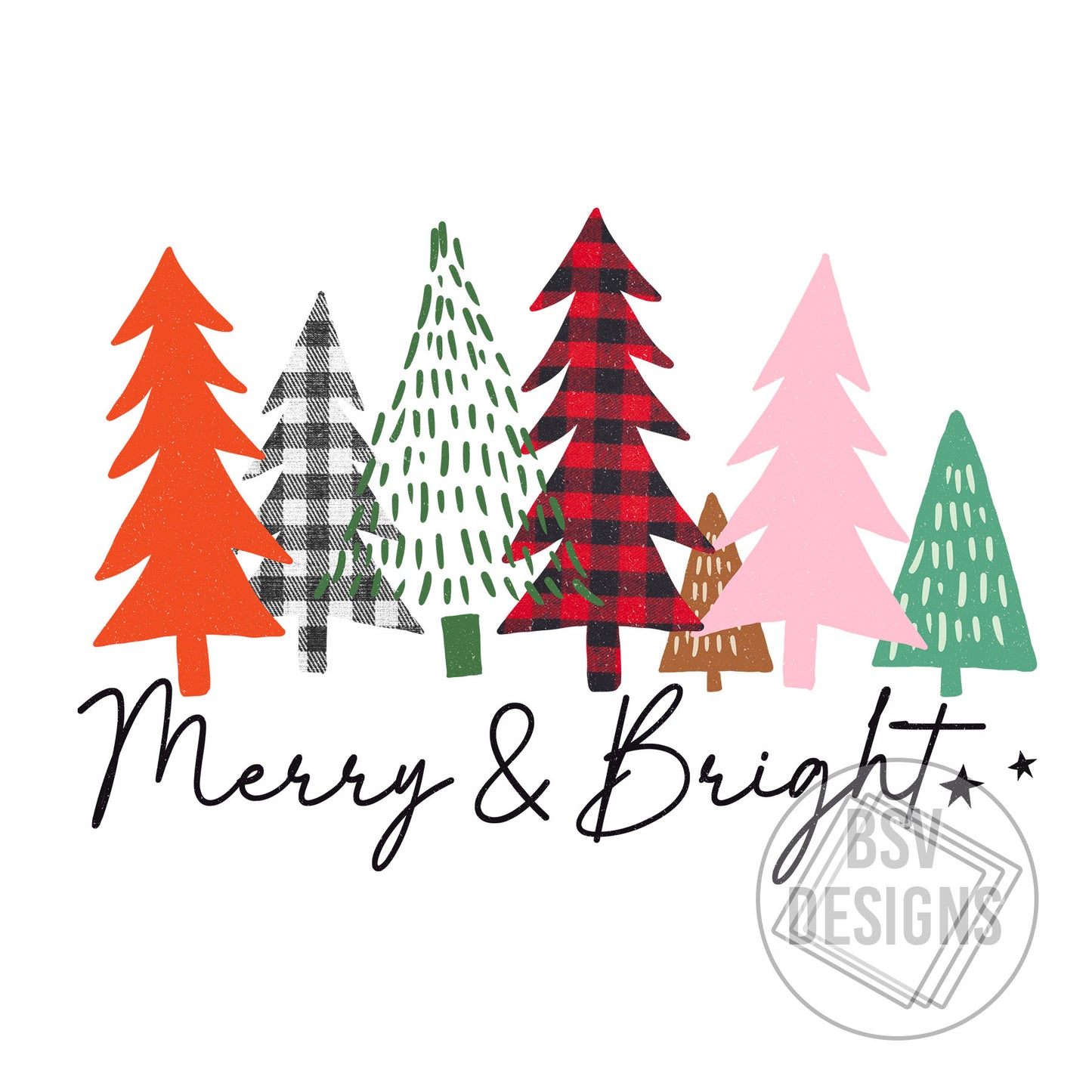 Merry & Bright Christmas Trees