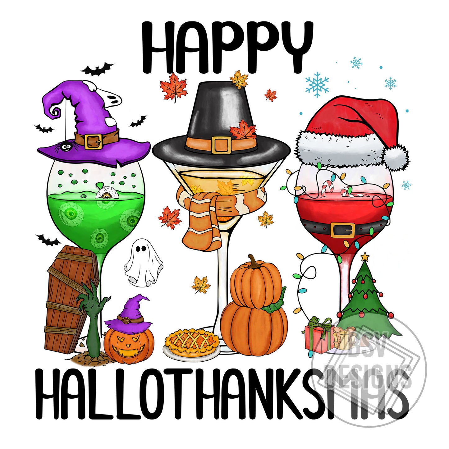 Hallothanksmas Wine 2 Live Sale