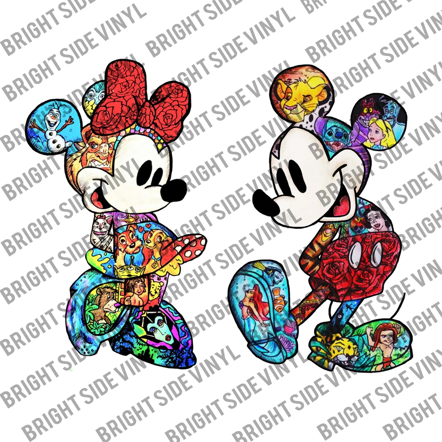 Mick and Mini (Sublimation Transfer)