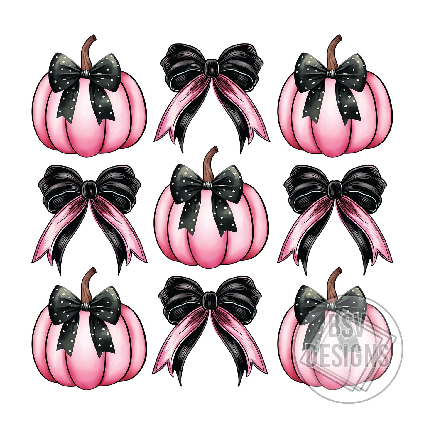 Bow Pumpkins 1 Live Sale