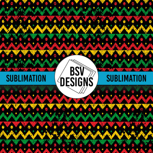 Rasta Tie Dye Sublimation Sheet