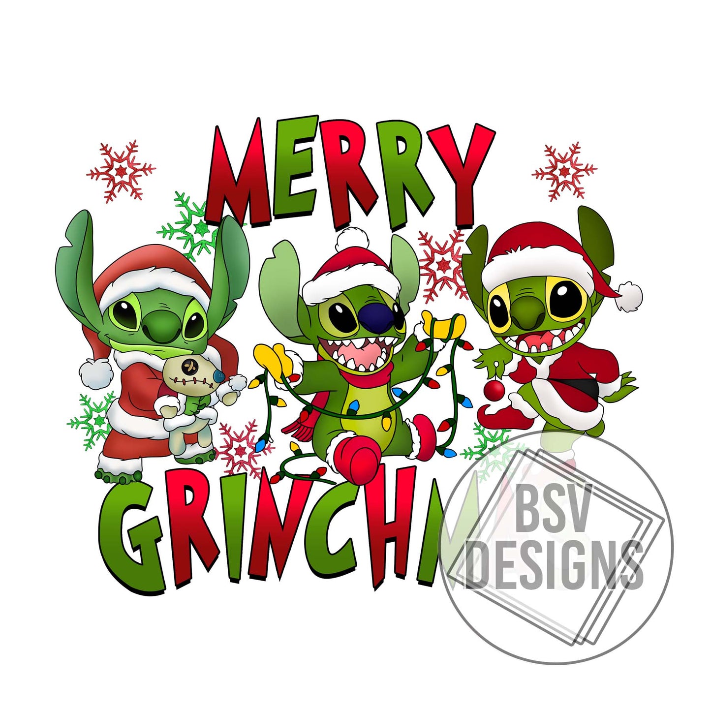 Stitch Grinchmas