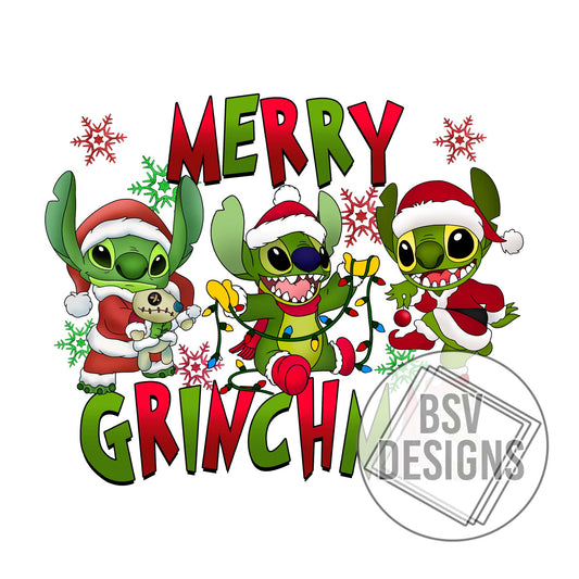 Stitch Grinchmas