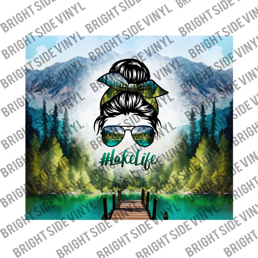 #LakeLife Tumbler Wrap