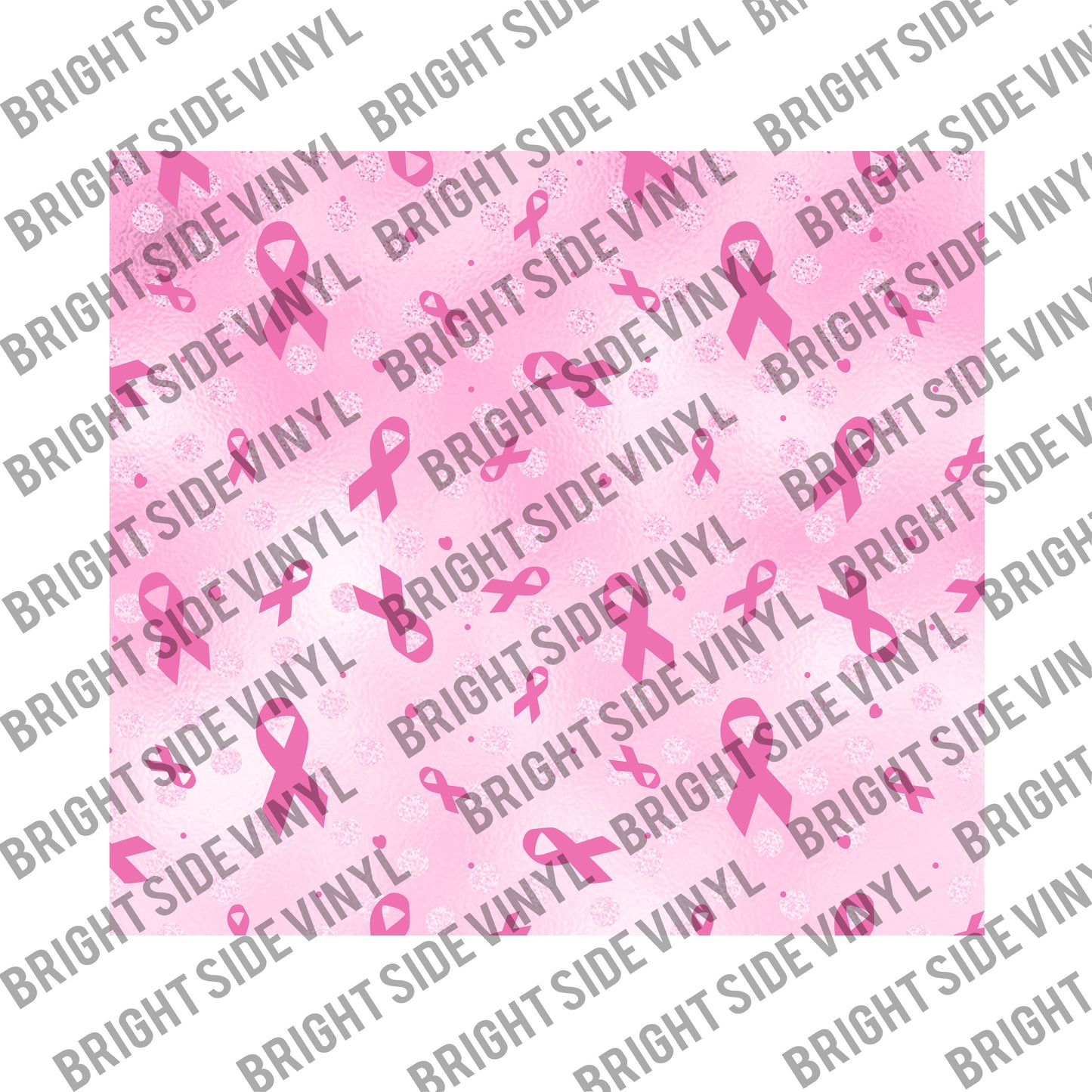 Pink Ribbon Water Color Tumbler Wrap