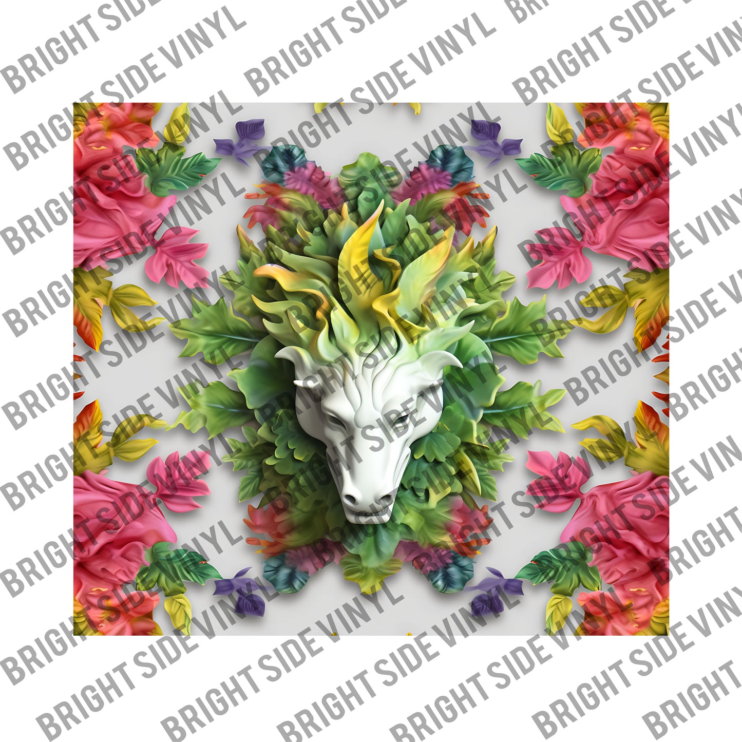 3D Dragon #2 Tumbler Wrap