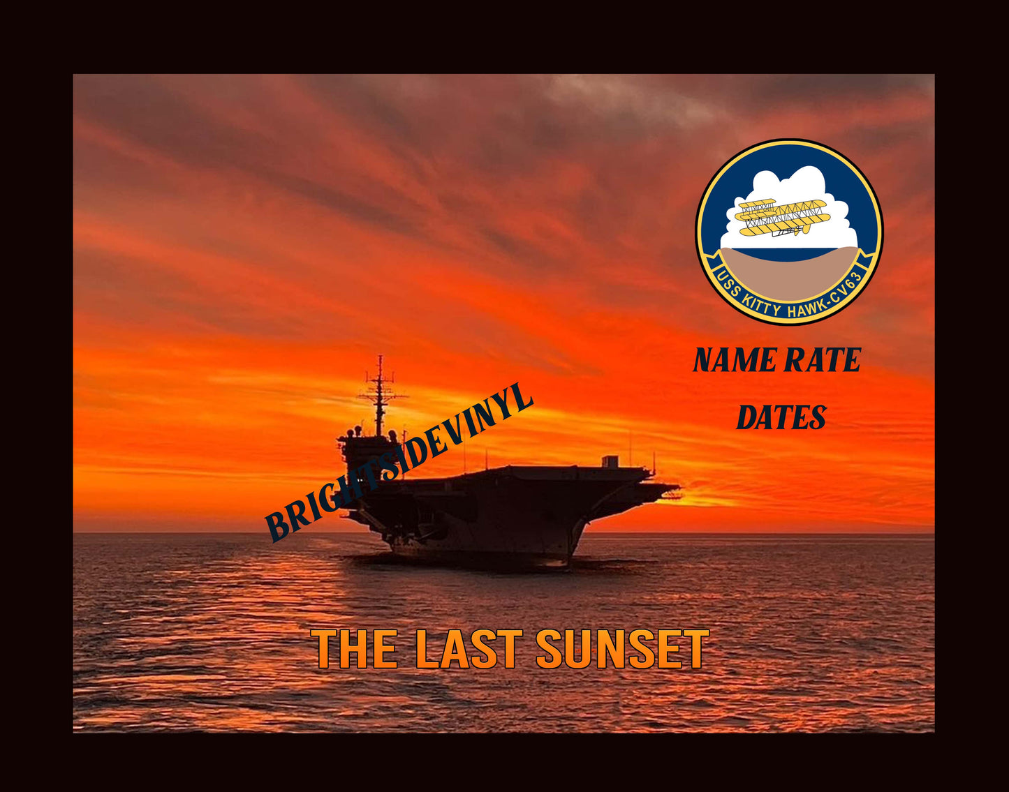 The Last Sunset CV63 Canvas 16x20