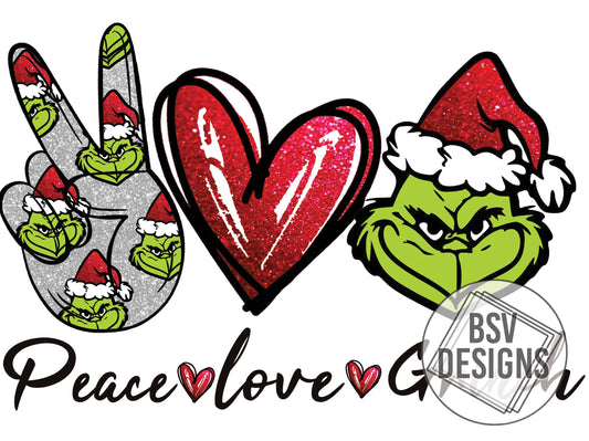 Peach Love Grinch