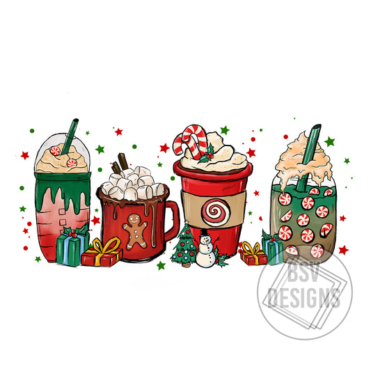 Christmas Latte Red Green