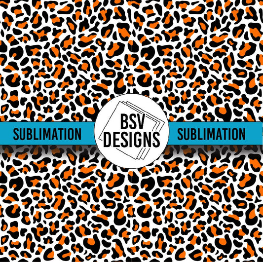Orange And Black Sublimation Sheet