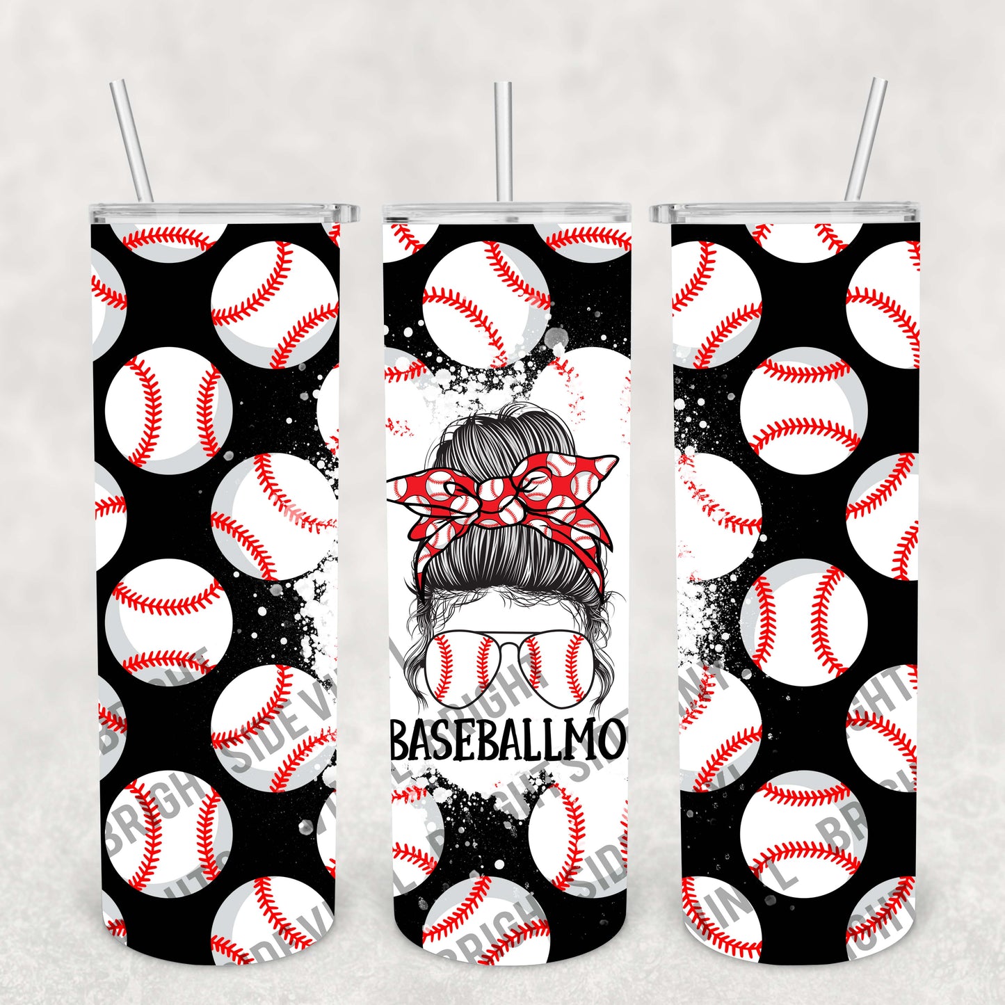 Baseball Mom Tumbler Wrap