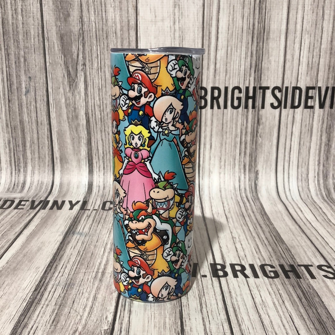 Mario #2 Sublimation Tumbler