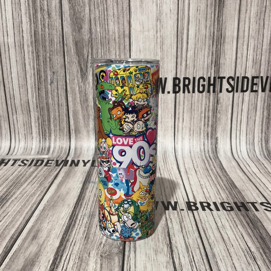 Love The 90’s Sublimation Tumbler