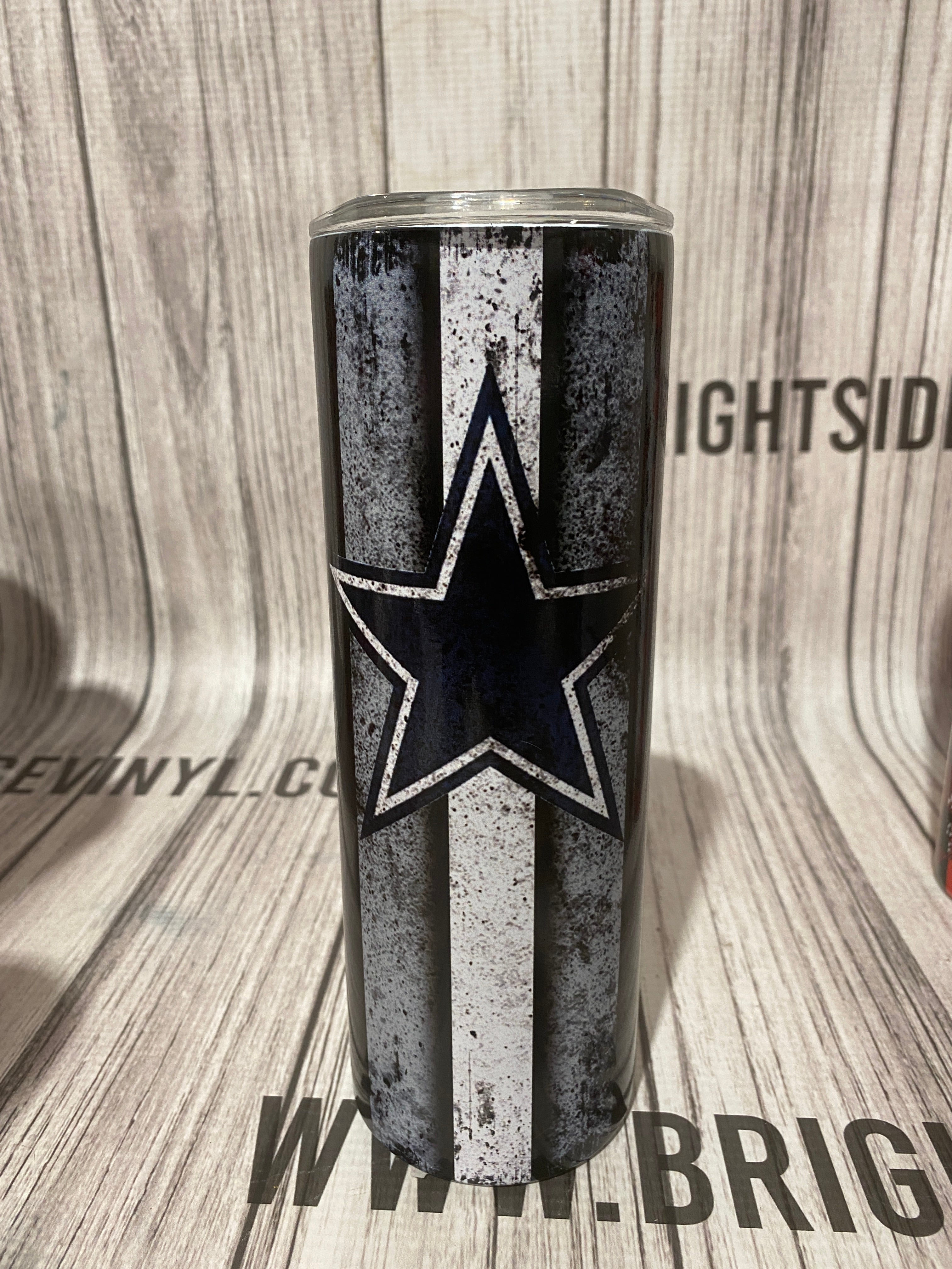 20oz and 30oz Dallas Cowboys Sublimation tumbler wrap