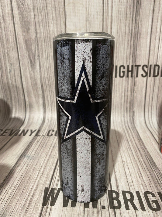 Cowboys Sublimation Tumbler