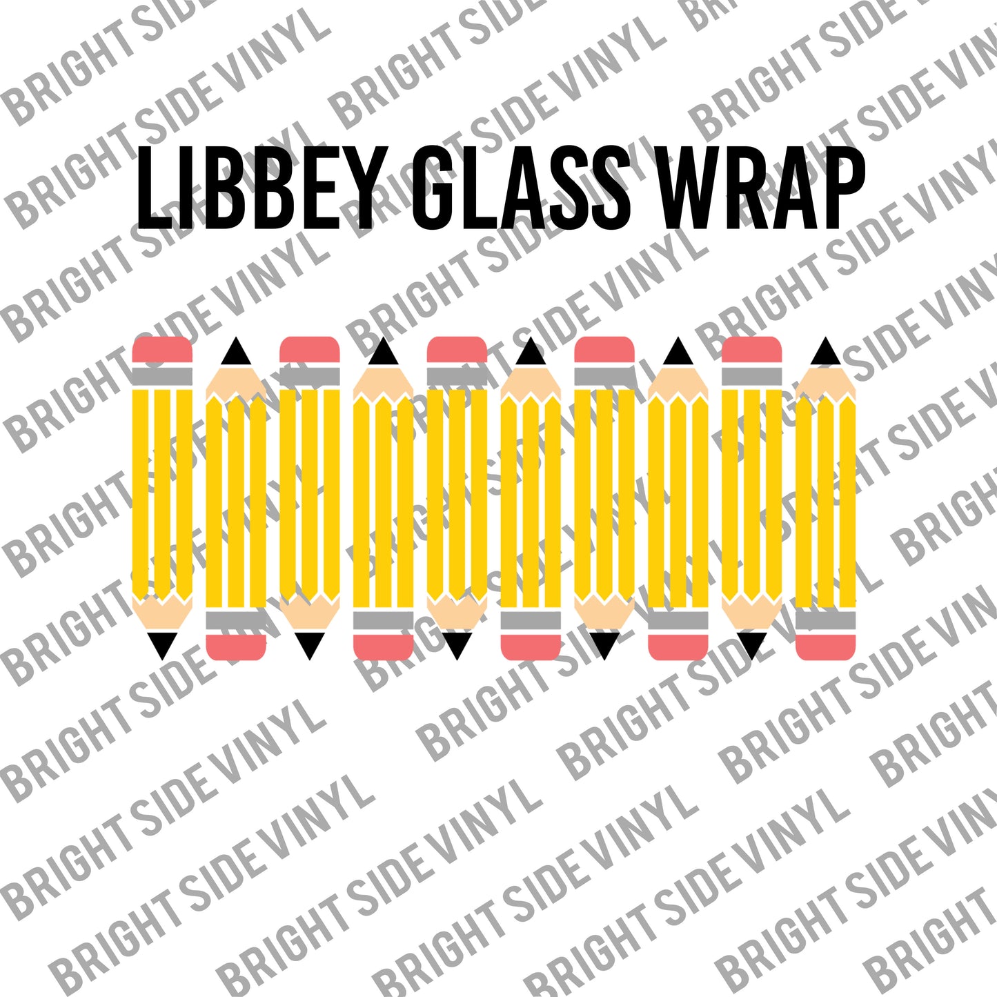 Pencil (Libbey Glass Wrap)