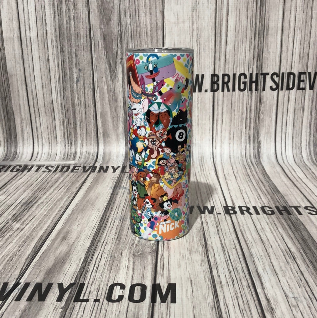 Love The 90’s Sublimation Tumbler