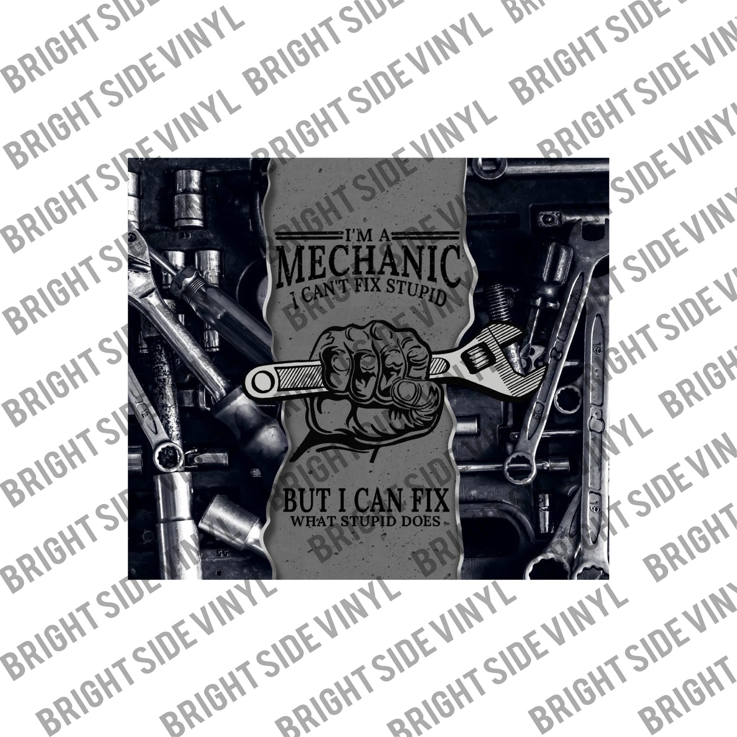 I'm A Mechanic Tumbler Wrap