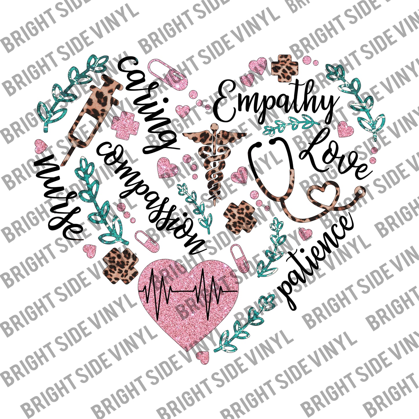 Nurse Heart (Sublimation Transfer)