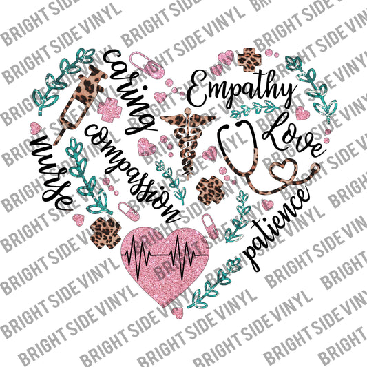 Nurse Heart (Sublimation Transfer)