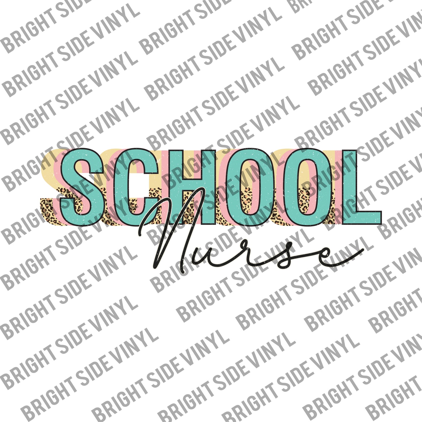 School Nurse (Sublimation Transfer)
