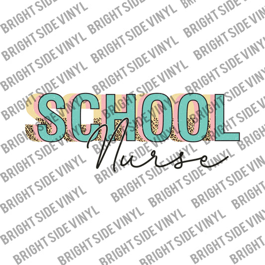 School Nurse (Sublimation Transfer)
