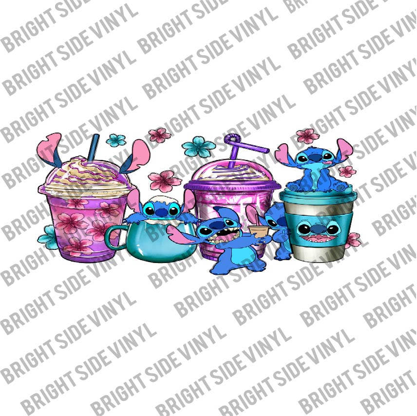 Stitch Coffee  (Libbey Glass Wrap)