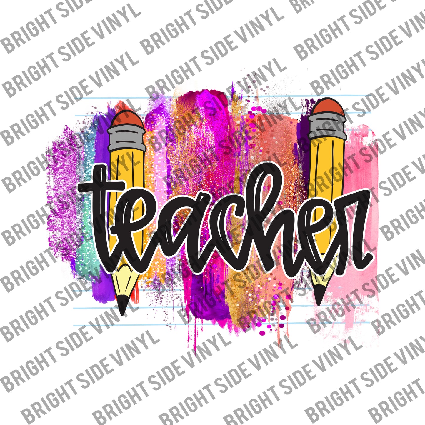 Teacher Sparkles (Sublimation Transfer)