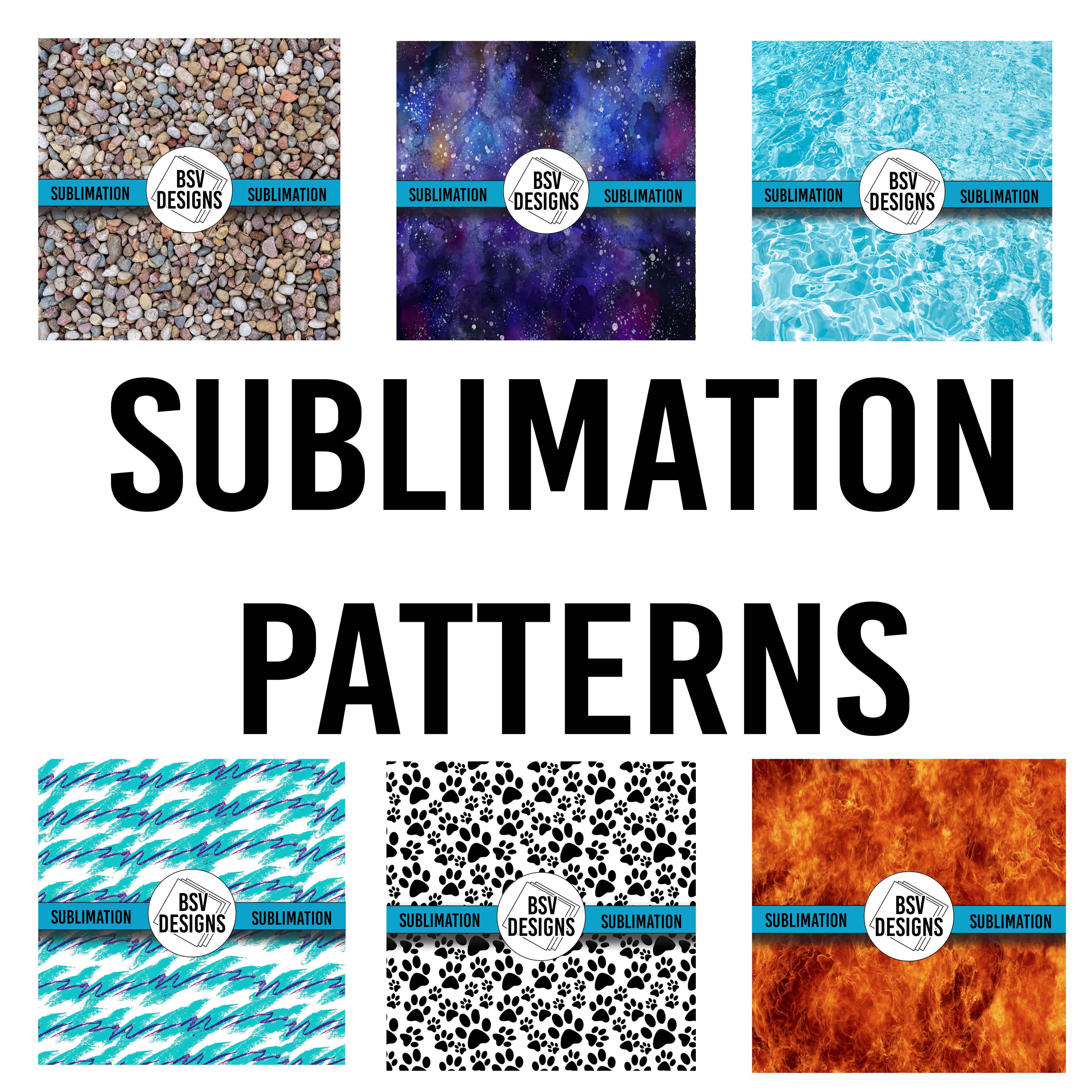 Sublimation Patterns – Bright Side Vinyl