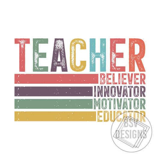 Retro Teacher Live Sale