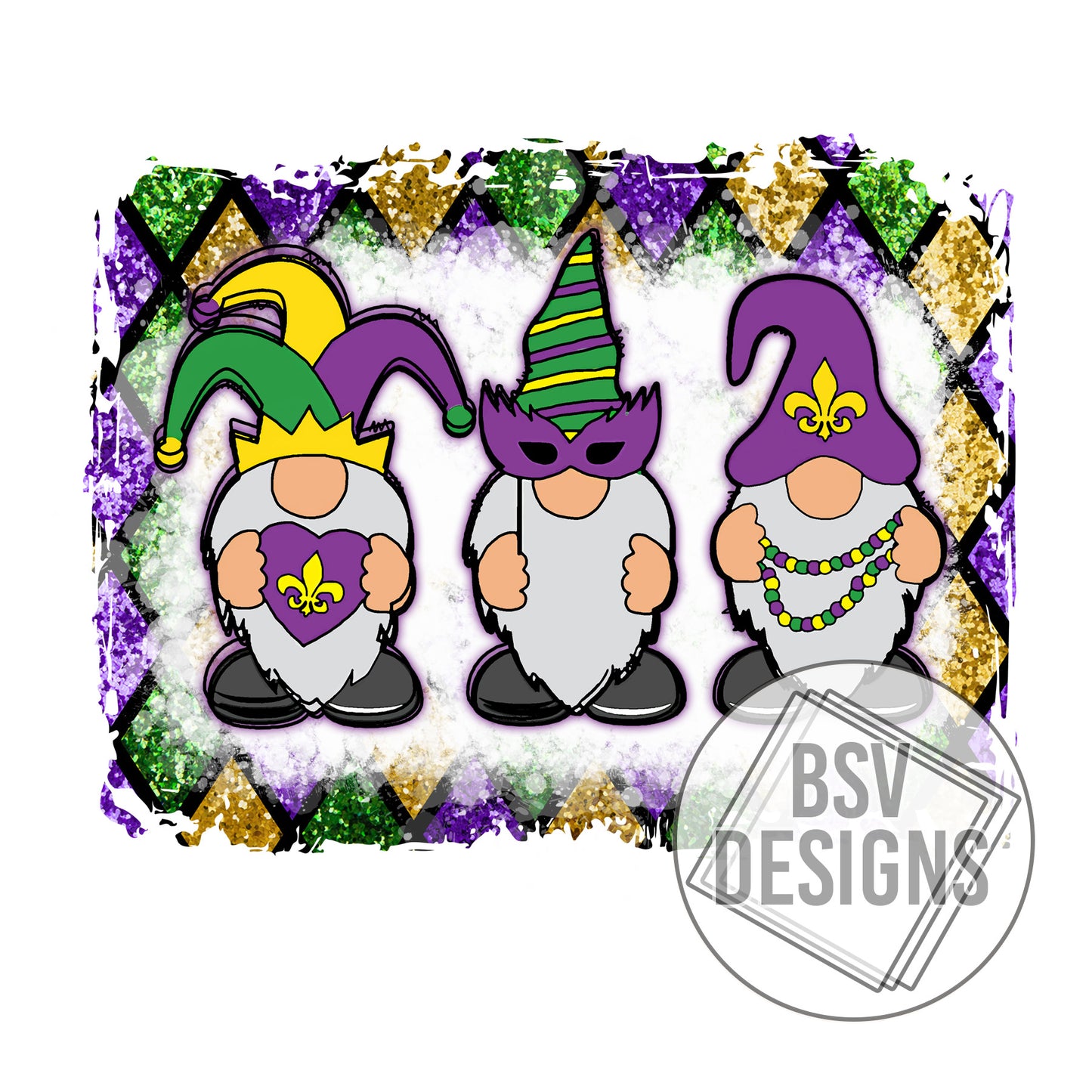 Mardi Gras Gnomes