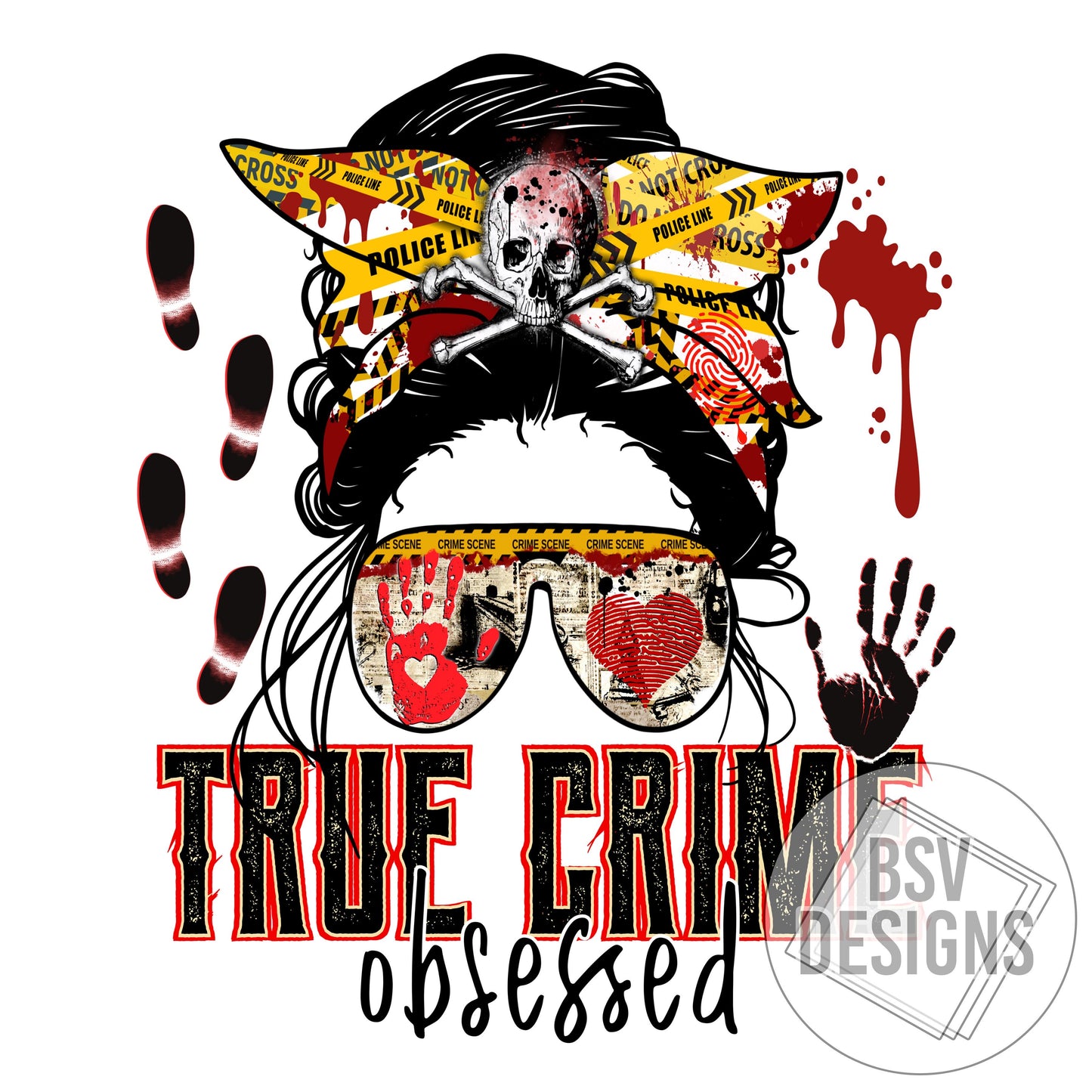 True Crime Messy Bun Live Sale