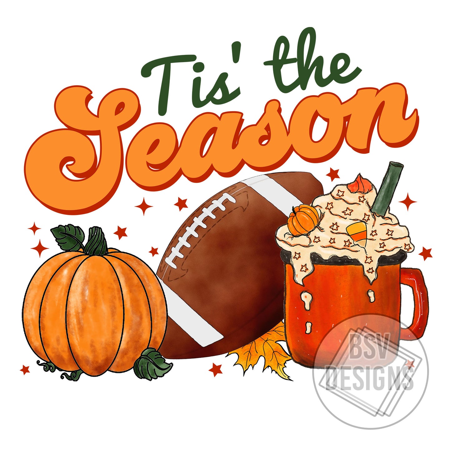 Football Fall Tis’ The Season Live Sale