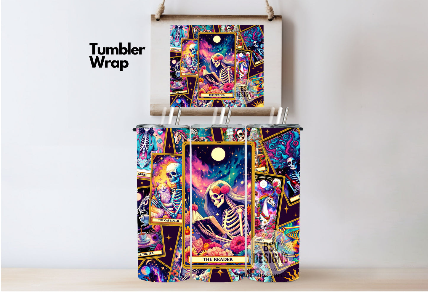 The Teacher Tarot Card Tumbler Wrap