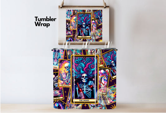 The Mood Tarot Card Tumbler Wrap