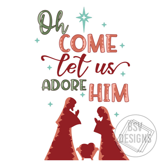 Oh Come Let Us Adore Him Live Sale