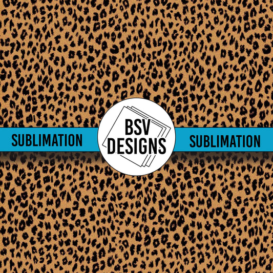 Cheetah Sublimation Sheet