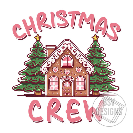 Christmas Crew Gingerbread Live Sale