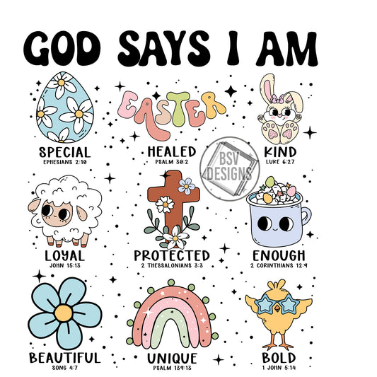 God Says I AM