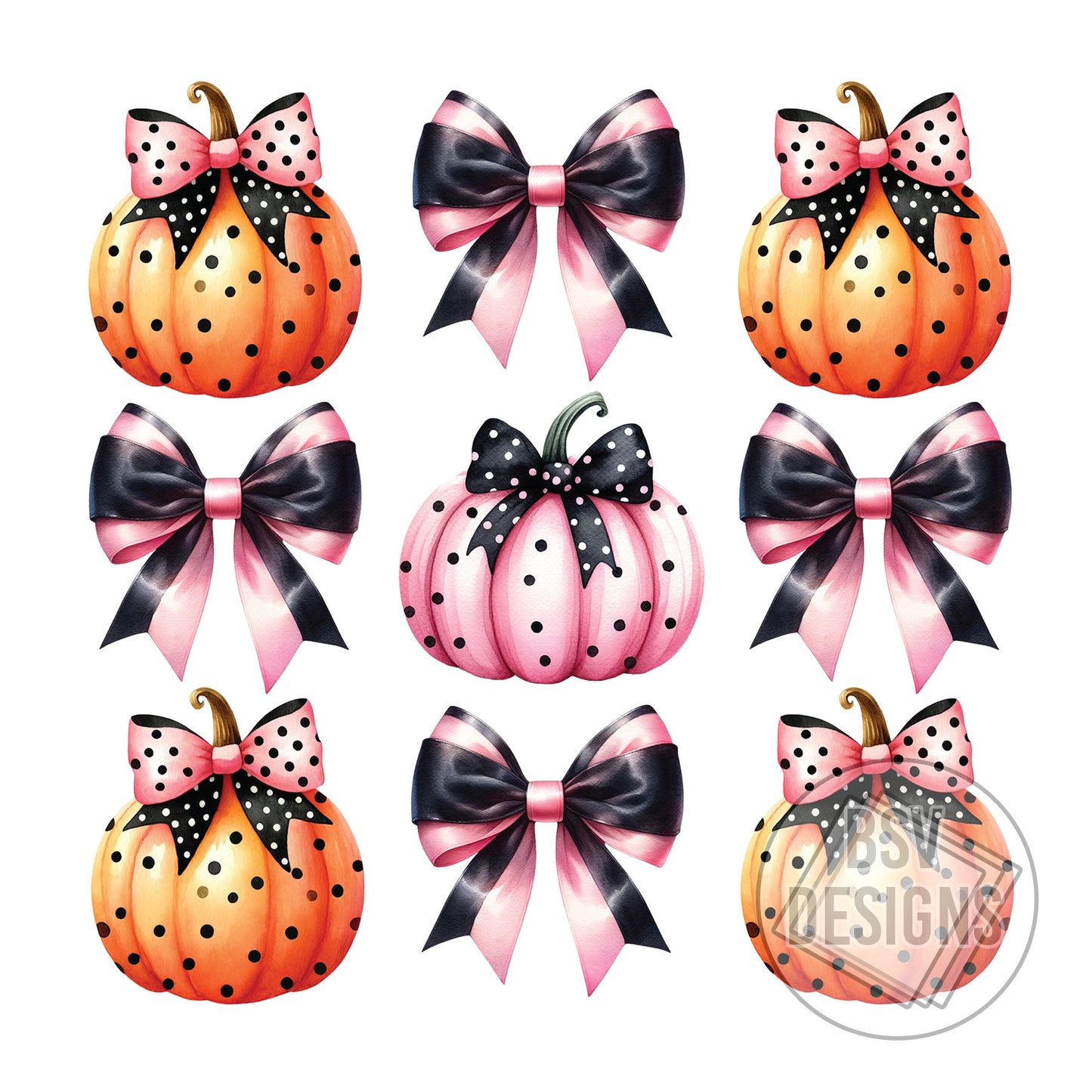 Bow Pumpkins 2 Live Sale