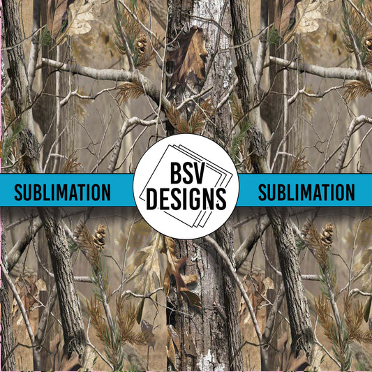 Tree Camo Sublimation Sheet