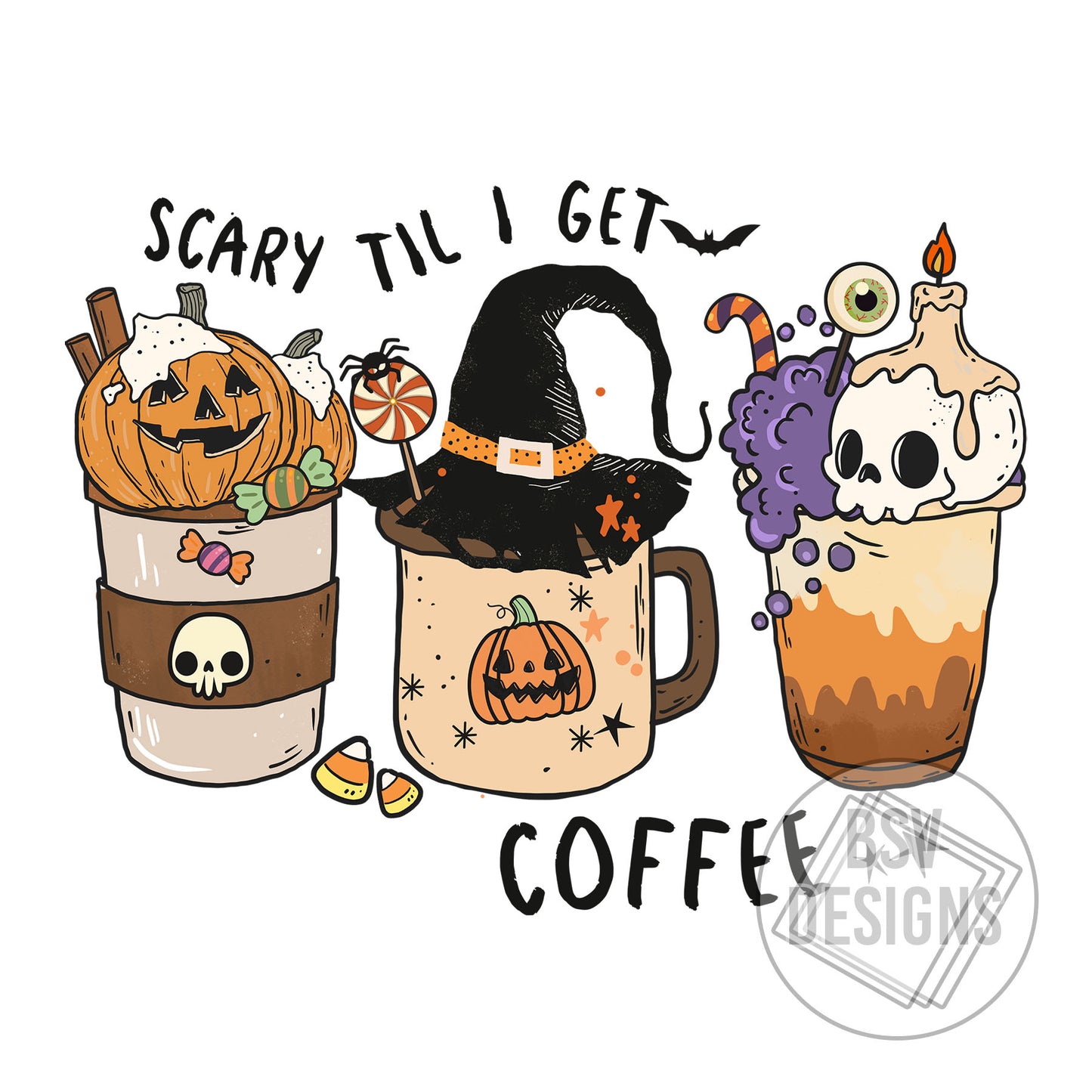 Scary Till I Get Coffee Live Sale