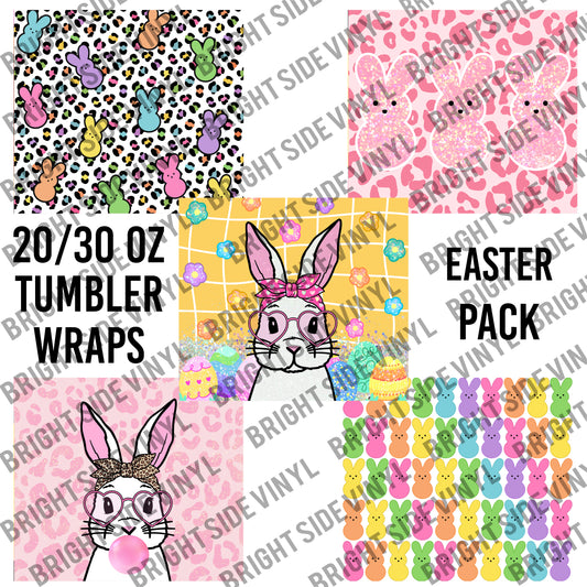 Easter Tumbler Wrap Pack